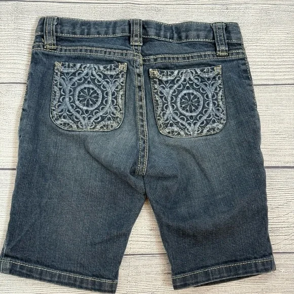 GAP Denim girls Shorts Adjustable Waist/size 6 - Picture 4 of 8